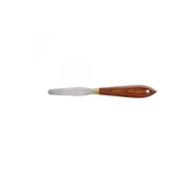 Abbildung von Winsor &amp; Newton 7003140 Malmesser für Acrylfarben Ölfarben mit elastischer Klinge und ergonomischen Naturholzgriff in Profiqualität Nr. 1