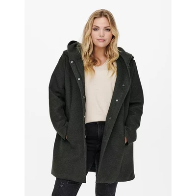 Abbildung von ONLY Carmakoma Carsedona Light COAT Kurzmantel, Damen, Größe: M 46/48, Rosin