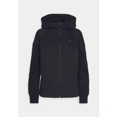 Abbildung von Nike Damen NSW Tch FLC Sweatshirt, Black/Black, L EU