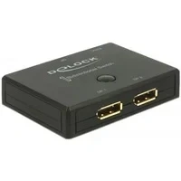 Abbildung von Displayport Switch 2 Eingänge &gt; 1 Ausgang Fernbedienung