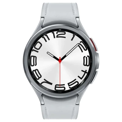 Abbildung von Samsung Galaxy Watch6 Classic SM R965F 3,81 cm (1.5&quot;) OLED 47 mm Numérique 480 x Pixels Écran Tactile 4G Argent
