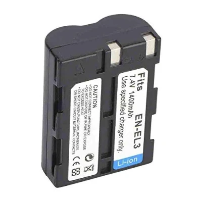 Abbildung von Amsahr Digital Replacement Camera and Camcorder Battery for Nikon ENEL3e, D100, D200, D300