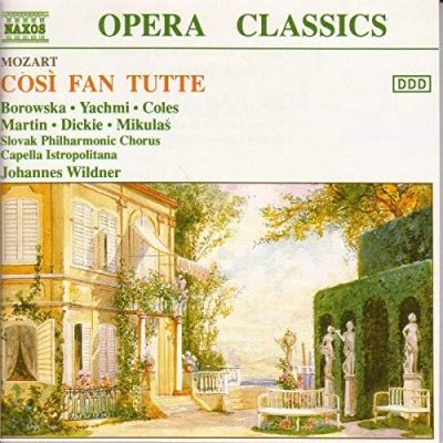 Abbildung von Mozart: Cosi Fan Tutte (Gesamtaufnahme).