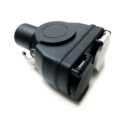 Abbildung von MelTruck® LKW Adapter 24V 15 polig auf 2 x 7polig Stecker Steckdose 15/2x7 Kurzadapter