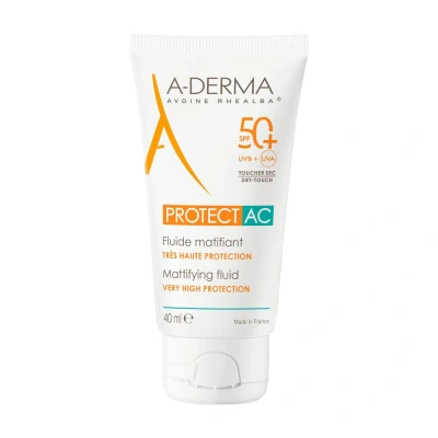 Abbildung von A Derma Lotion ADerma Protect AC Fluide Matifiant SPF50+ 40 ml