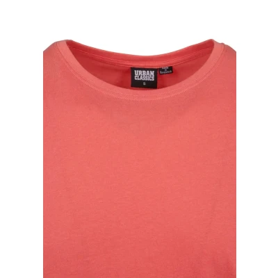 Abbildung von Urban Classics Shaped LONG Tshirt basic, Herren, Größe: XL, Coral