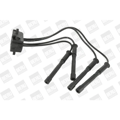 Abbildung von BERU ZS454 Zündspule 4 12 Sawtooth ohne Elektronik, mit Zündkabel, Schaltgerät RENAULT: TWINGO 1, CLIO 2, Kangoo I