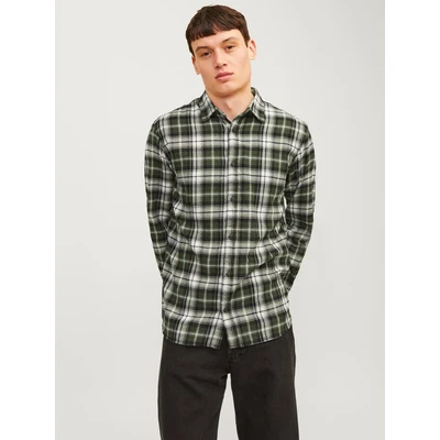 Abbildung von Jack &amp; Jones Hemd, Herren, Größe: Medium, Kombu green