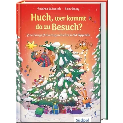 Abbildung von Huch, wer kommt da zu Besuch?: Eine bärige Adventsgeschichte in 24 Kapiteln Bär Malte lernt Weihnachten kennen Adventskalender zum Vorlesen und Miträtseln ab 5 Jahren