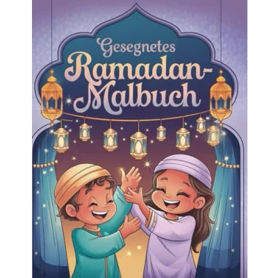 Abbildung von Gesegnetes Ramadan Malbuch: 30 Tage Countdown, Tracker für Gute Taten und Eid Spaß Kinder von 412 Jahren