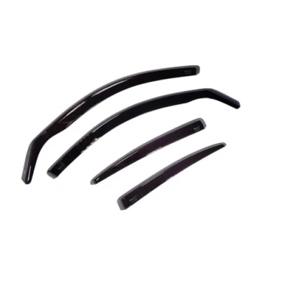 Abbildung von HEKO 10243 Windabweiser Fahrzeugtür, vorne, hinten, Fensterschacht rauchgrau AUDI: A6 C6 Avant