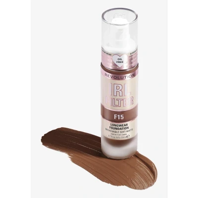 Abbildung von Makeup Revolution IRL Filter Longwear Foundation Foundation, Damen, Größe: 23 ml, F15