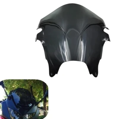 Abbildung von Motorrad Air Deflector Für S&amp;uzuki Bandit 600/1200 GSF1200S GSF1200 2001 2005 / GSF600 2000 Windschutzscheibe Frontglas