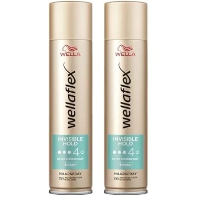 Abbildung von Wellaflex Invisible Hold Haarspray Für Frauen Bis zu 48 Std. extra starker Halt voluminöses Haar Sanft zur Kopfhaut, dermatologisch getestet Vegane Formel Haltegrad 4 250ml