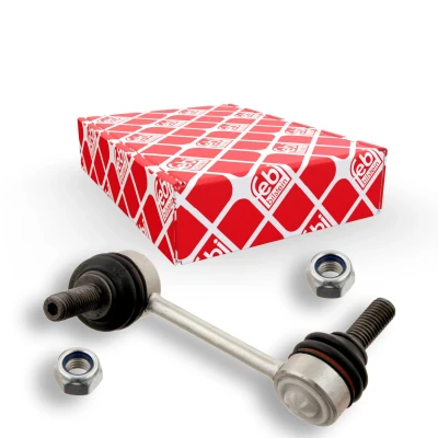 Abbildung von febi BILSTEIN 29399 Koppelstange Vorderachse links 102 M12 x 1,75 Plus mit selbstsichernder Mutter Stahl ALFA ROMEO: 159 Sportwagon