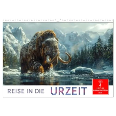 Abbildung von Reise in die Urzeit (Wandkalender 2025 DIN A3 quer), CALVENDO Monatskalender