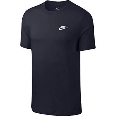 Abbildung von Nike Herren Sportswear Club T Shirt, Obsidian/White, XL