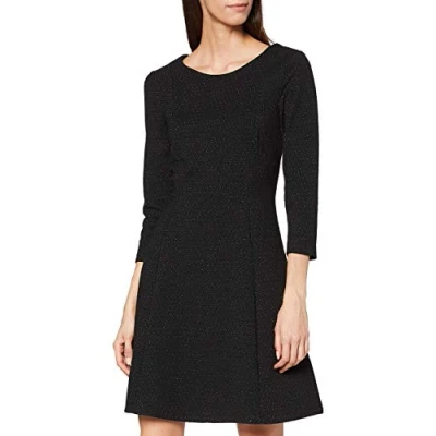 Abbildung von ESPRIT Damen 073CC1E301 Kleid, 001/BLACK, XS