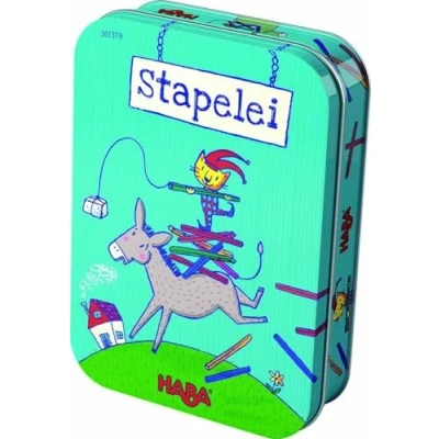 Abbildung von HABA Stapelei Spiel, blau, Modell