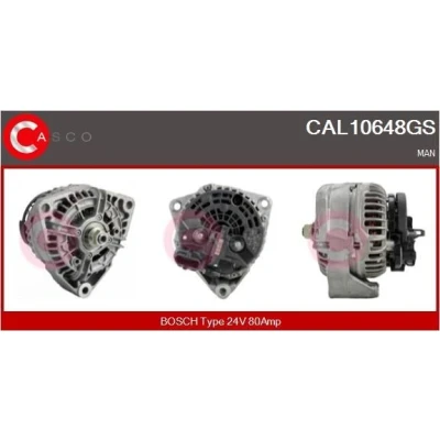 Abbildung von CASCO CAL10648GS Lichtmaschine 24V 80A MAN: TGA