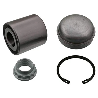 Abbildung von FEBI BILSTEIN 21847 Radlagersatz Hinterachse links, rechts mit Fettkappe, Sicherungsring 55 Kegelrollenlager MERCEDES BENZ: A Klasse