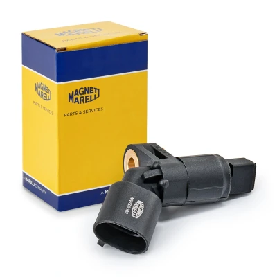 Abbildung von MAGNETI MARELLI 172100000010 ABS Sensor Vorderachse rechts 2 1100 VOLKSWAGEN: Golf 3, 4 Schrägheck, 3 Cabrio, SEAT: Ibiza 2, Arosa