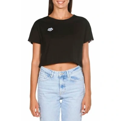 Abbildung von Arena Corinne TEAM Tshirt print, Damen, Größe: Large, black white