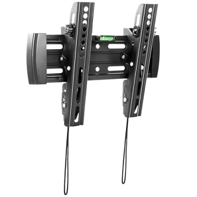 Abbildung von RICOO Monitor TV Wandhalterung Flach Ultra Slim Neigbar für 23 42 Zoll, Universal Halterung N4522, Fernsehhalterung Wand, Fernseher 32 bis 50 Kg, max. VESA 200x200 mm
