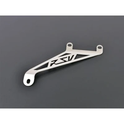 Abbildung von Zieger Auspuffhalter silber für Aprilia RSV Mille 1998 2003