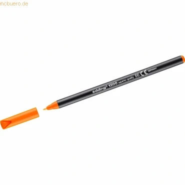 Abbildung von Edding 1200 Fasermaler fein 0.5 1mm Neonorange