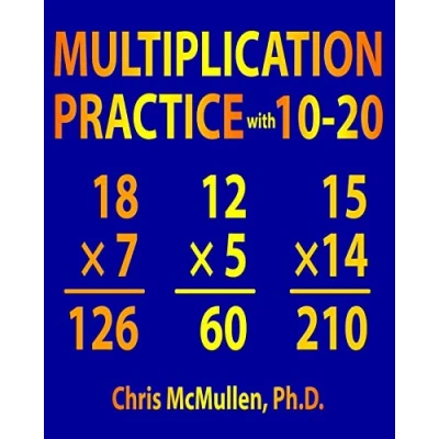 Abbildung von Multiplication Practice with 10 20: Improve Your Math Fluency Worksheets