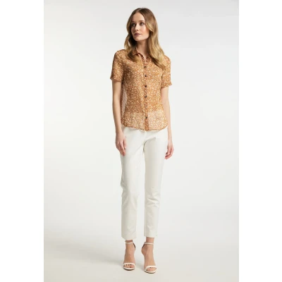 Abbildung von Dreimaster Chaunce Hemdbluse, Damen, Größe: 38, Camel