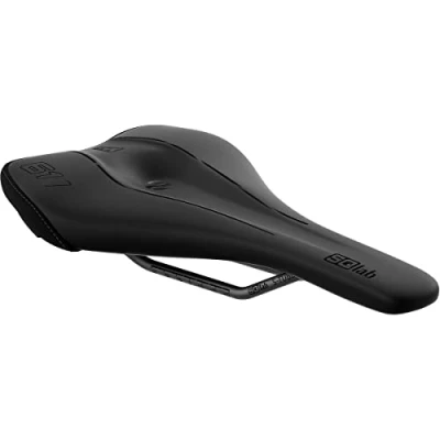 Abbildung von SQlab Unisex Erwachsene 611 Ergowave Active 2.1 MTB Tech &amp; Trail Fahrradsattel, Schwarz, 14 cm