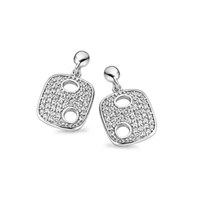 Abbildung von Orphelia Damen Ohrhänger 925 Sterling Silber Zirkonia weiß ZO 5098