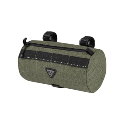 Abbildung von Topeak Unisex Erwachsene Tubular BarBag Slim Lenkertasche, Grün, 19x10 cm