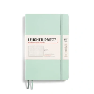 Abbildung von LEUCHTTURM1917 370321 Notizbuch Paperback (B6+), Softcover, 123 nummerierte Seiten, Mint Green, Dotted