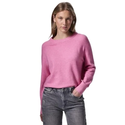 Abbildung von Street One Studio MIT Rundhals Strickpullover, Damen, Größe: 40, Pink