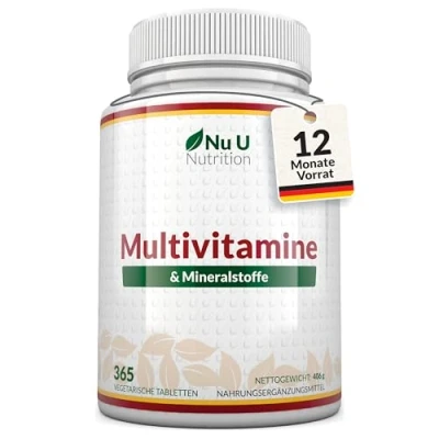 Abbildung von Nu U Nutrition Multivitamin &amp; Mineralstoffe A Z