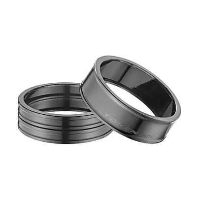 Abbildung von Token A Head Spacer Set Zenith 1 1/8&quot; schwarz (Set 2x5mm &amp; 1x10mm)