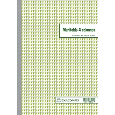 Abbildung von EXACOMPTA Formularbuch 4 Spalten, 297 x 210 mm VE = 1