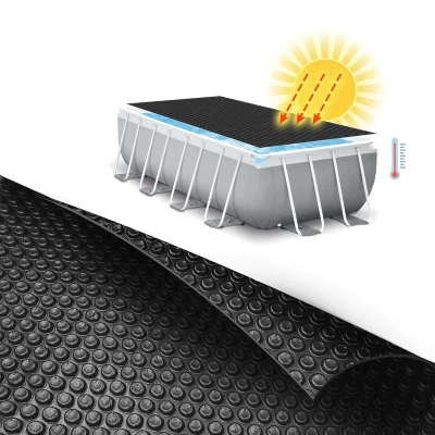 Abbildung von Comfortpool Pro Solarsegel Rechteck Pool 215x145 cm schwarz