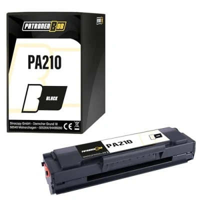 Abbildung von Patronenbob 1x Toner Kompatibel PA210 BK für Pantum P2502W P2500W M6550NW M6500W M6558NW M6608NW M6600NW