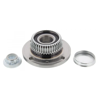 Abbildung von MAPCO 26774 Radlagersatz Hinterachse beidseitig mit Sicherungsmutter Radnabe, ABS Sensorring 120 VOLKSWAGEN: Caddy 2 Kastenwagen