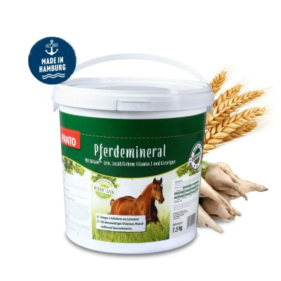 Abbildung von Pferdemineral mit Wisan Lein 7,5kg 7,5 kg
