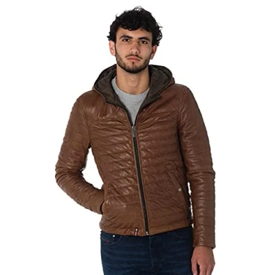 Abbildung von Oakwood Herren Aurelien 3 Jacke, Braun (Cognac 0507), Medium