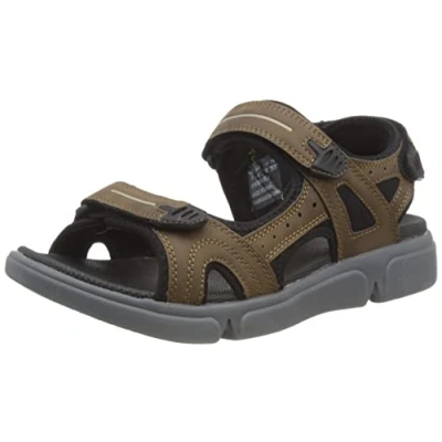 Abbildung von Hush Puppies Herren Castro Sandal Sportsandale, braun, 45.5 EU