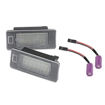 Abbildung von AUTO STYLE Satz LED Nummerschildbeleuchtung kompatibel mit Skoda Octavia III/Fabia III/Kodiaq/Rapid/Superb III/Yeti
