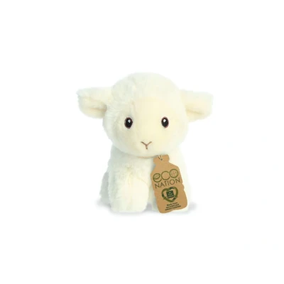 Abbildung von Eco Nation Plüschtier Mini Lamm 13 cm