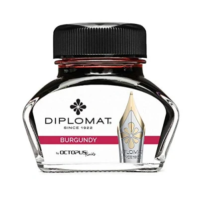 Abbildung von Diplomat Tintenflasche 30 ML Burgundy Red