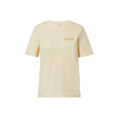 Abbildung von s.Oliver Tshirt print, Damen, Größe: 46, Helles zitrone